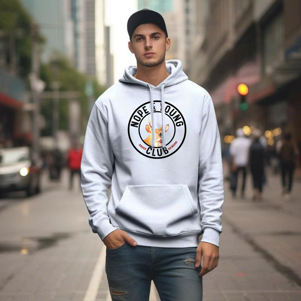 Nope And Young Under Club 100 Inches Hoodie Deer Hunting Shirts Deer Hunter Gifts