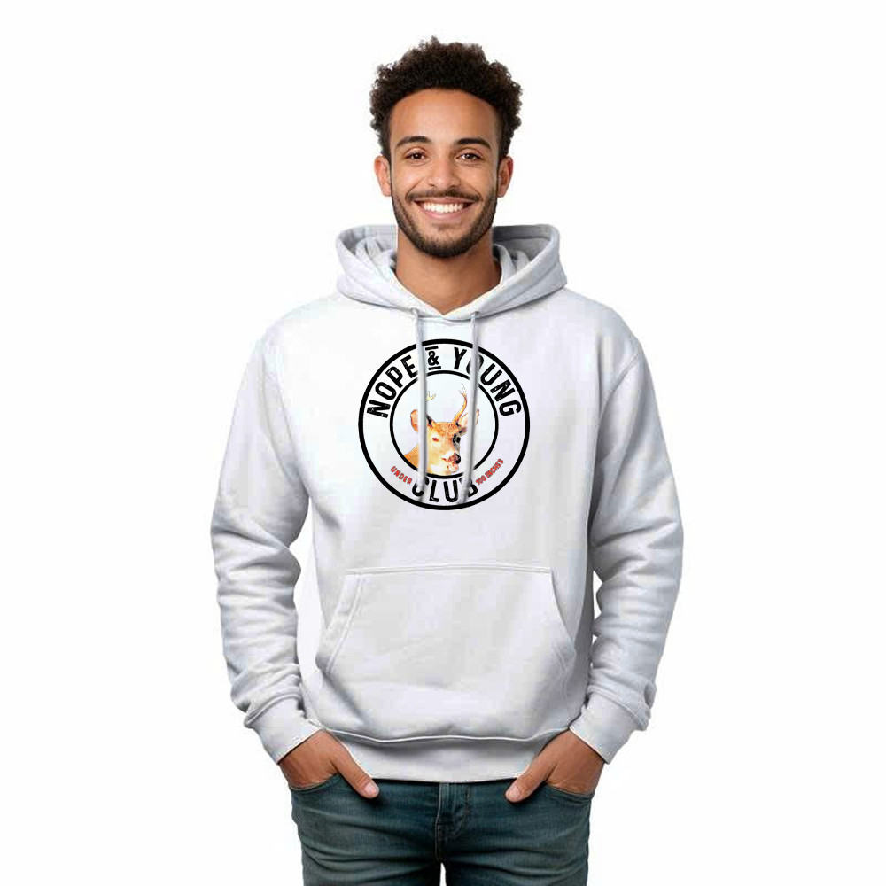 Nope And Young Under Club 100 Inches Hoodie Deer Hunting Shirts Deer Hunter Gifts