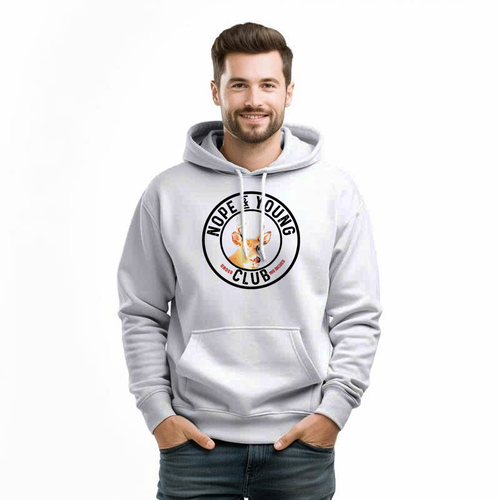 Nope And Young Under Club 100 Inches Hoodie Deer Hunting Shirts Deer Hunter Gifts