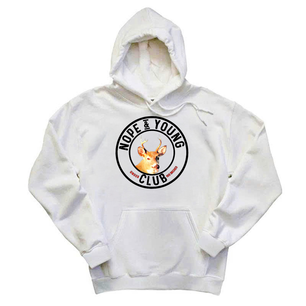 Nope And Young Under Club 100 Inches Hoodie Deer Hunting Shirts Deer Hunter Gifts