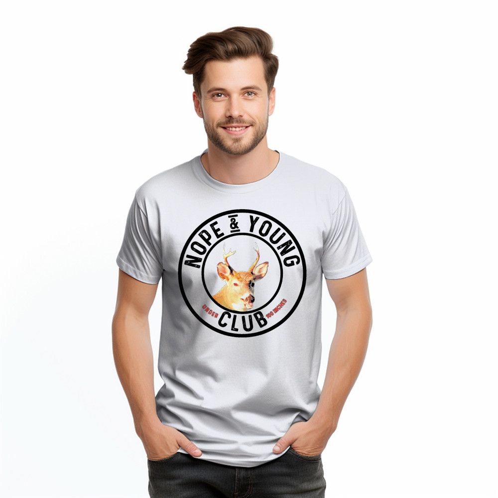 Nope And Young Under Club 100 Inches T-Shirt Deer Hunting Shirts Deer Hunter Gifts