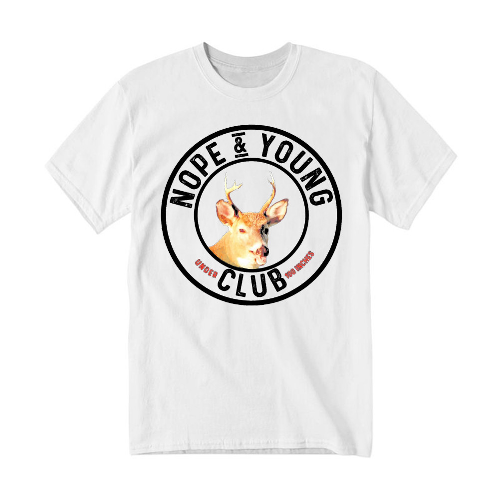 Nope And Young Under Club 100 Inches T-Shirt Deer Hunting Shirts Deer Hunter Gifts